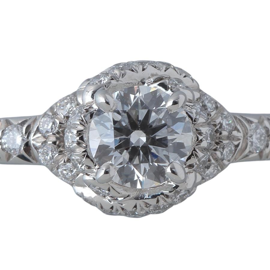 CHAUMET（ショーメ） リアン ダムール ソリテール リング ダイヤ0.32ct