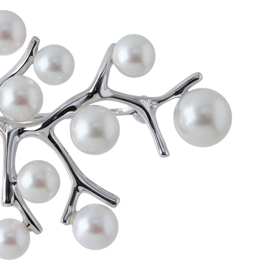 MIKIMOTO ミキモト パール ブローチ 幸福の木 ラージサイズ 現行