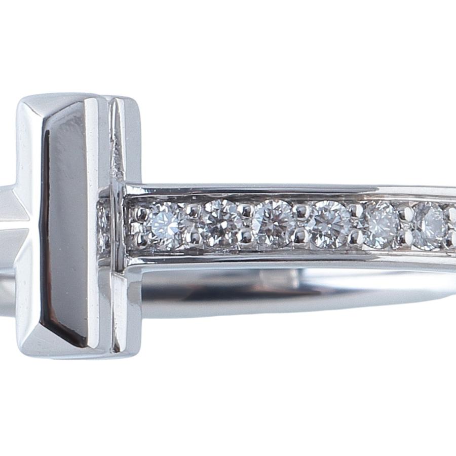 TIFFANY&Co.（ティファニー） ダイヤ リング Tワン ナロー 0.08ct 約