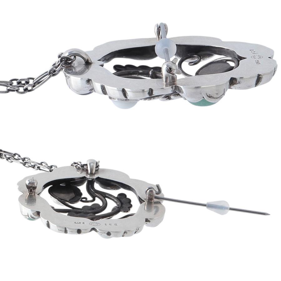 Georg Jensen（ジョージ ジェンセン） #159 ネックレス ブローチ