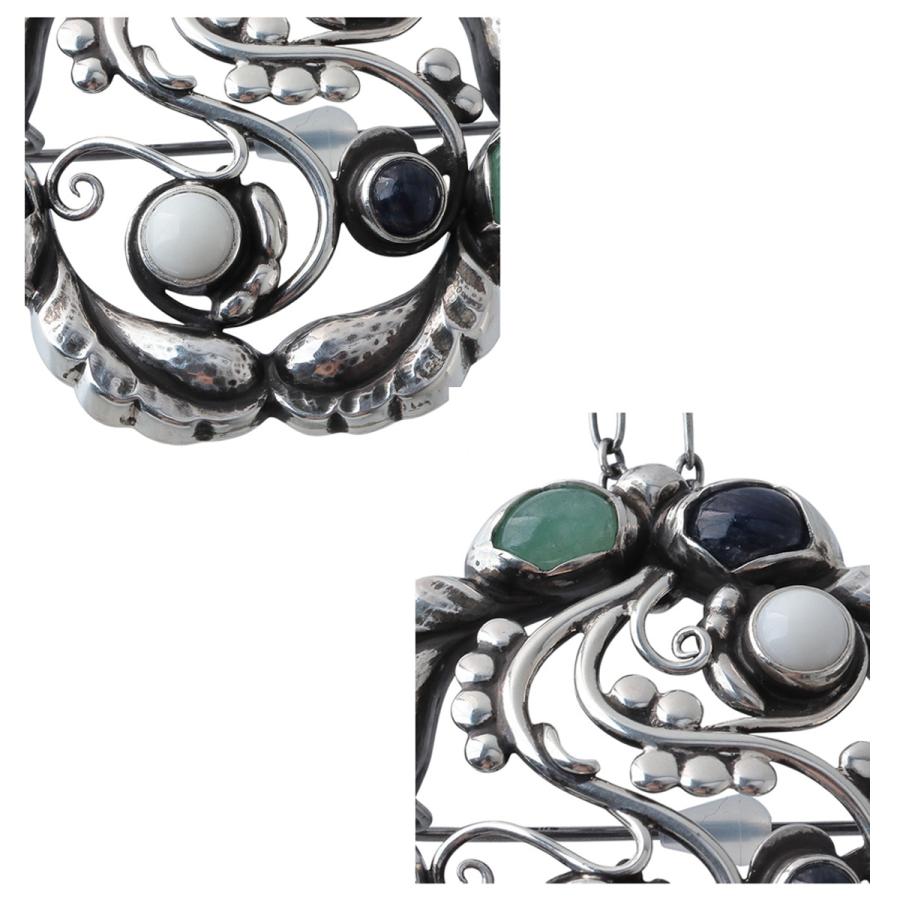 Georg Jensen（ジョージ ジェンセン） #159 ネックレス ブローチ