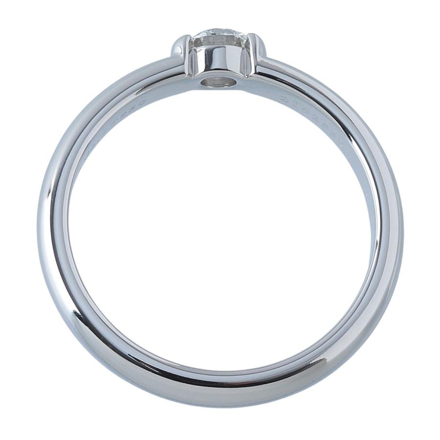 ★在庫処分★【ティファニー】ソリティア　ダイヤ　.20ct　リング　１１号 TIFFANY&Co.（ティファニー） ドッツ ソリティア リング ダイヤ0.22ct