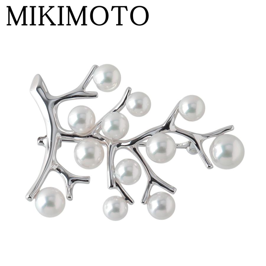 MIKIMOTO（ミキモト） パール ブローチ 幸福の木 ラージサイズ 現行