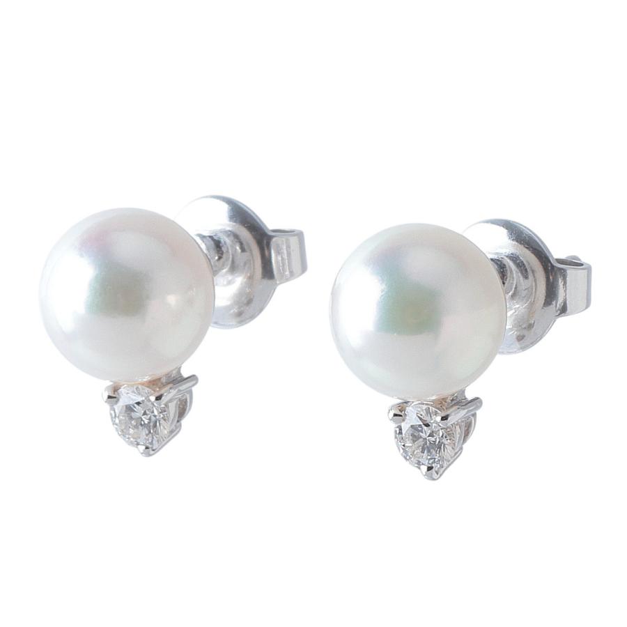 現行品⭐︎ミキモト パールピアス PE-787PK 極美品 ピアス PE-2K ジュエリー｜MIKIMOTO - ミキモト