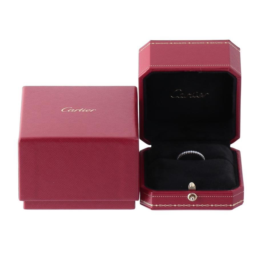 Cartier カルティエ エタンセル ダイヤ リング ハーフエタニティ #52