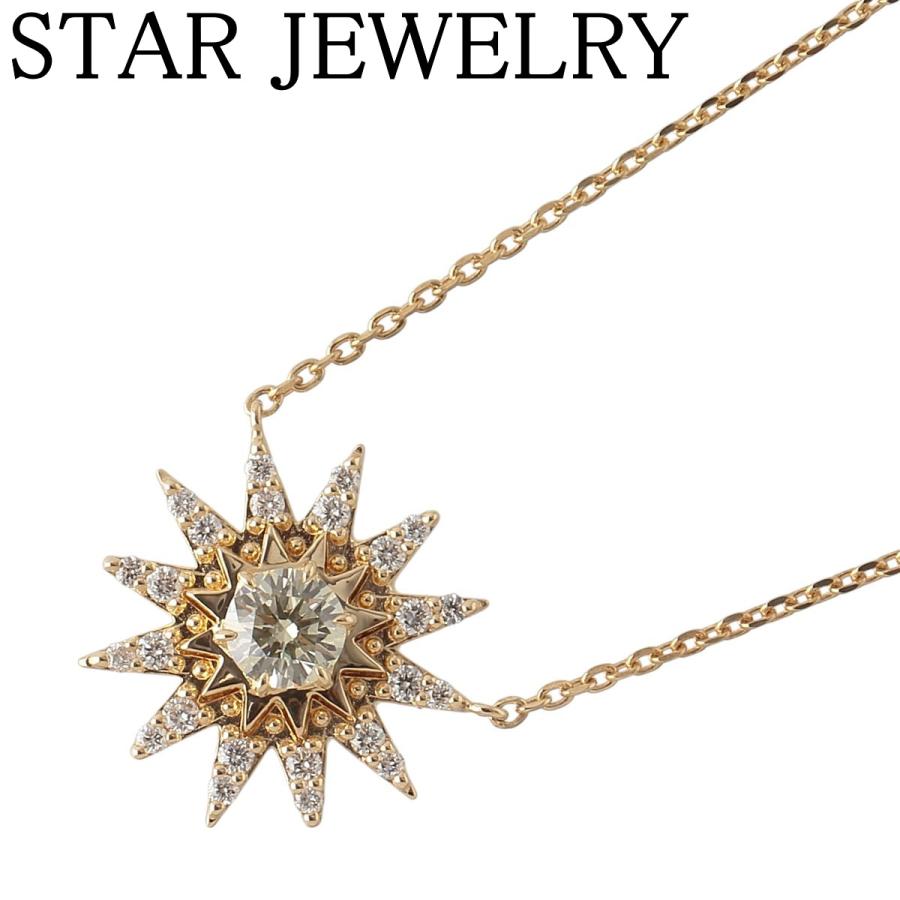 スタージュェリー　ネックレス　メレダイヤ STAR JEWELRY（スタージュエリー） ダイヤ ネックレス サンバースト