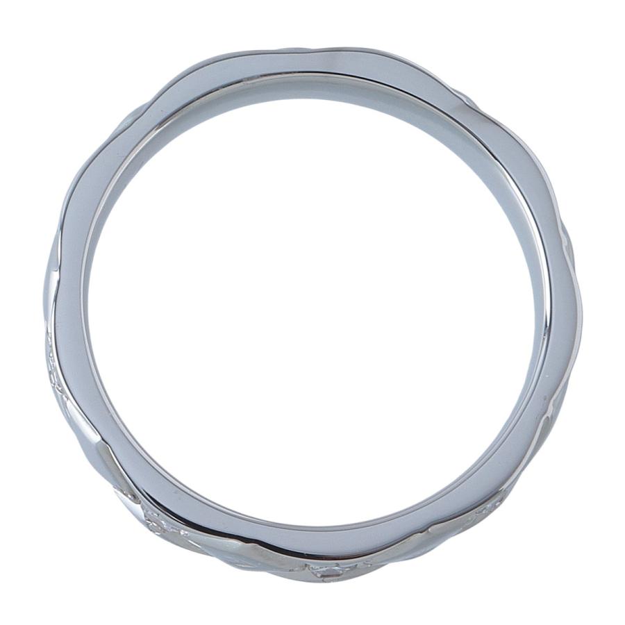 CHANEL（シャネル） ダイヤ リング マトラッセ ミディアム フルダイヤ 9PD #47 幅3.4mm 750WG 新品仕上げ済 ...