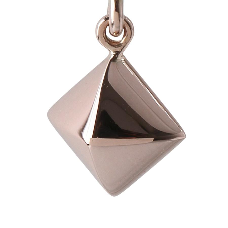 HERMES（エルメス） メドール ピアス フック Au750PG 新品仕上げ済