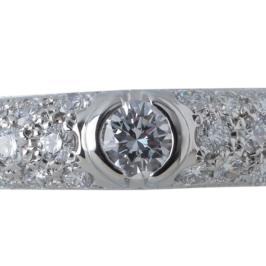 MIKIMOTO（ミキモト） ダイヤ リング パヴェ 0.40ct 11号 Pt950 新品