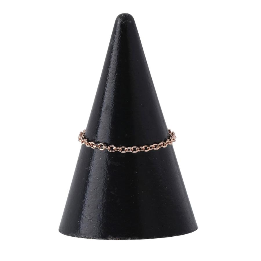 TIFFANY&Co.（ティファニー） T TWO チェーン リング 15号 Au750PG