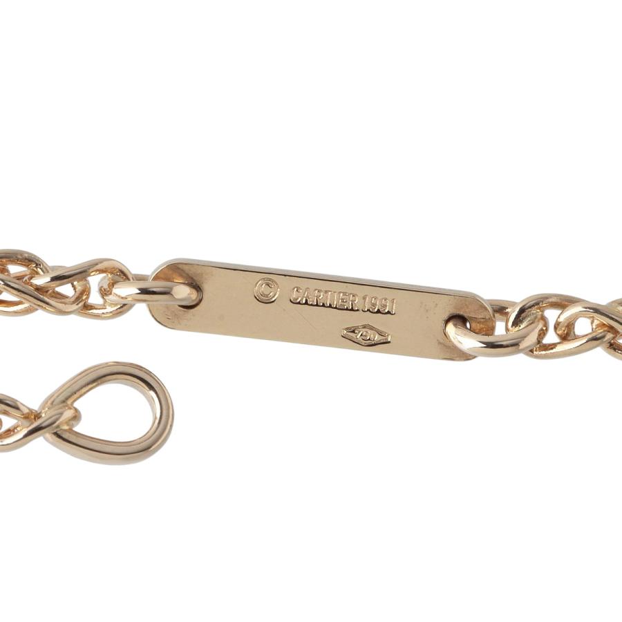 カルティエ　チェーンのみ Cartier - カルティエ チェーンネックレス 46cm K18YG の通販 by
