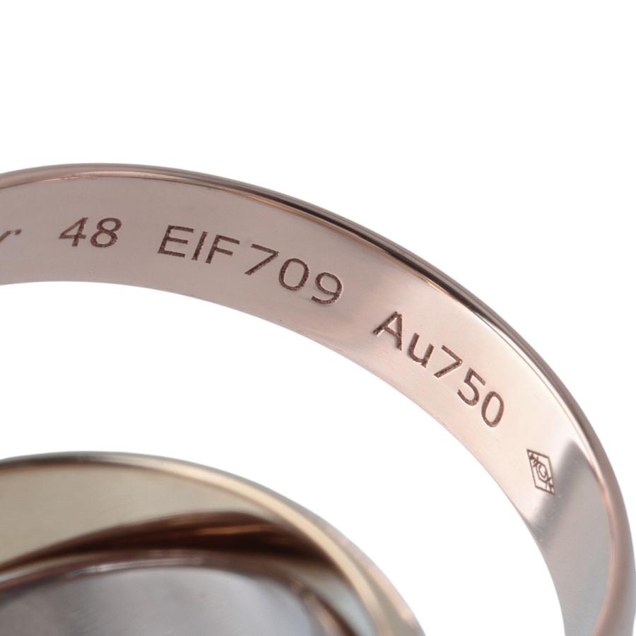 Cartier（カルティエ） トリニティ リング MM クラシック #48 幅3.4mm 