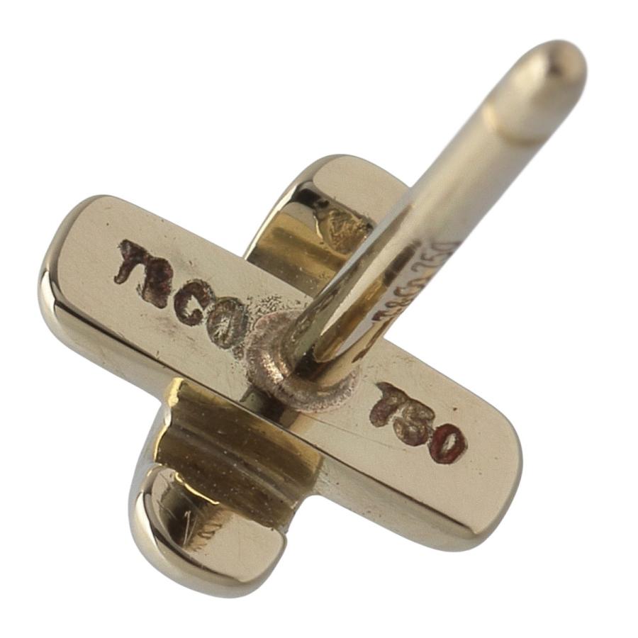 TIFFANY&Co.（ティファニー） クロス ステッチ ピアス 750YG 新品