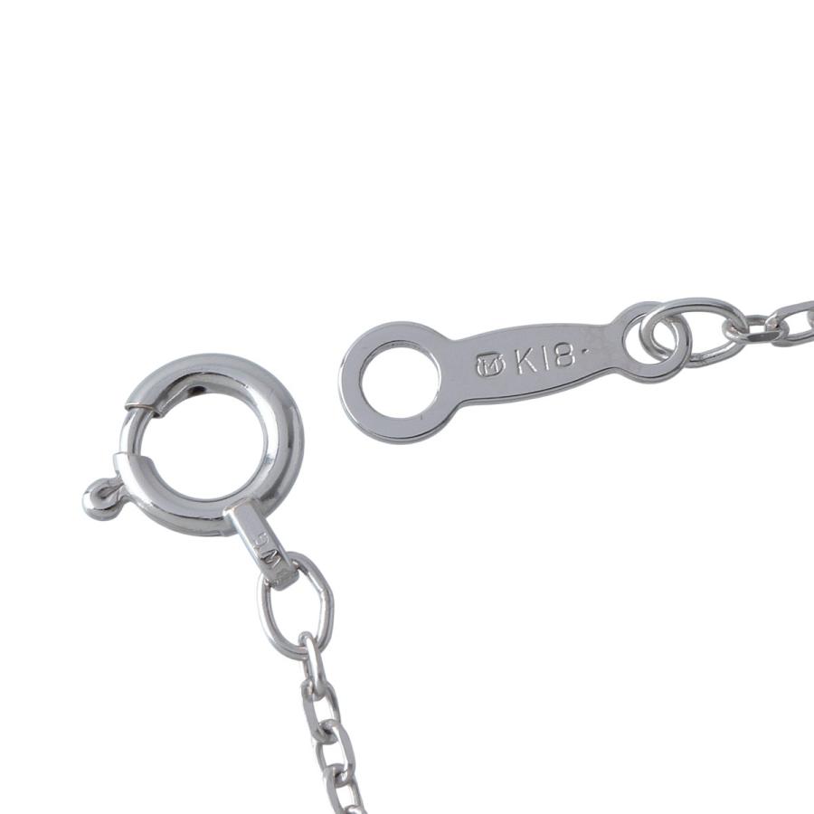 MIKIMOTO（ミキモト） ダイヤ ネックレス トレモロ 0.53ct 43cm K18WG