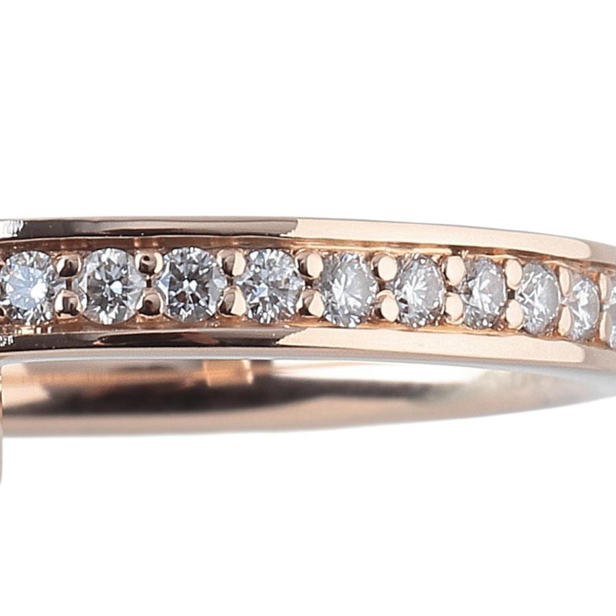 TIFFANY&Co.（ティファニー） ダイヤ リング Tワン ナロー 0.08ct 約12