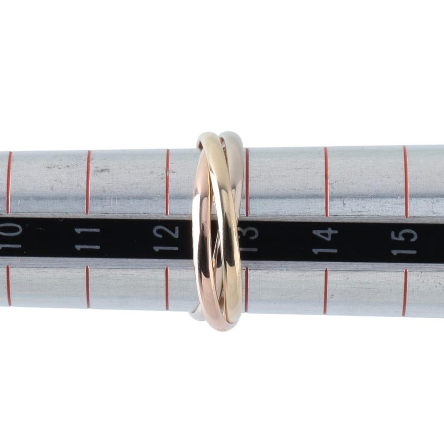 Cartier（カルティエ） トリニティ リング XS #53 750PG/WG/YG スリー