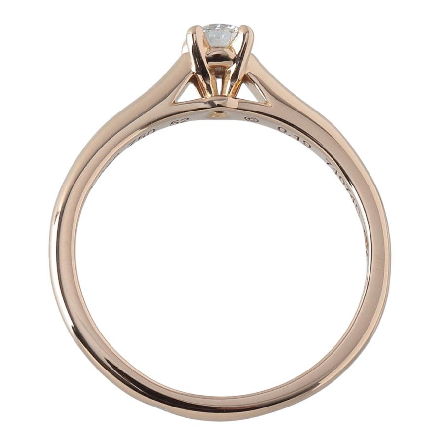 Cartier（カルティエ） ソリテール リング ダイヤ0.19ct D-VVS2-VG #52