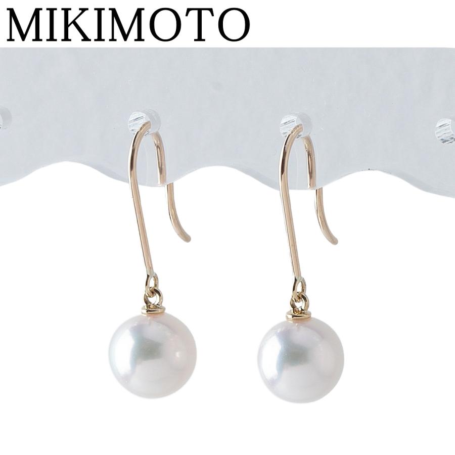 MIKIMOTO（ミキモト） パール ピアス フックタイプ アコヤパール7.5mm