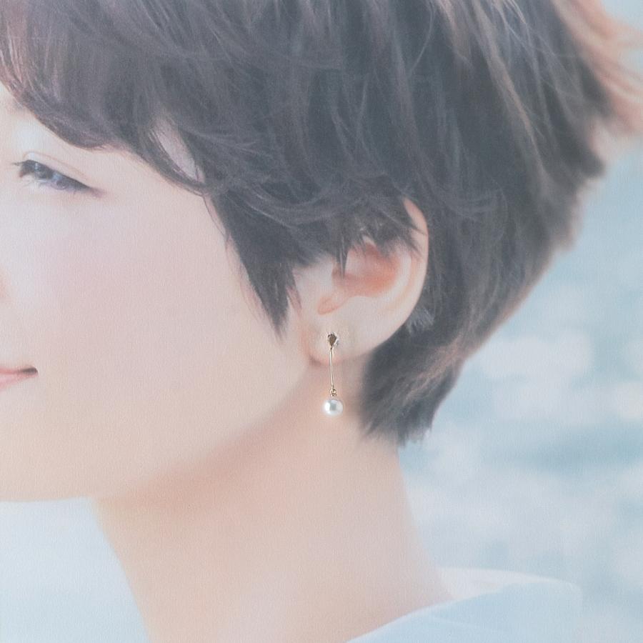 MIKIMOTO（ミキモト） パール ピアス フックタイプ アコヤパール7.5mm