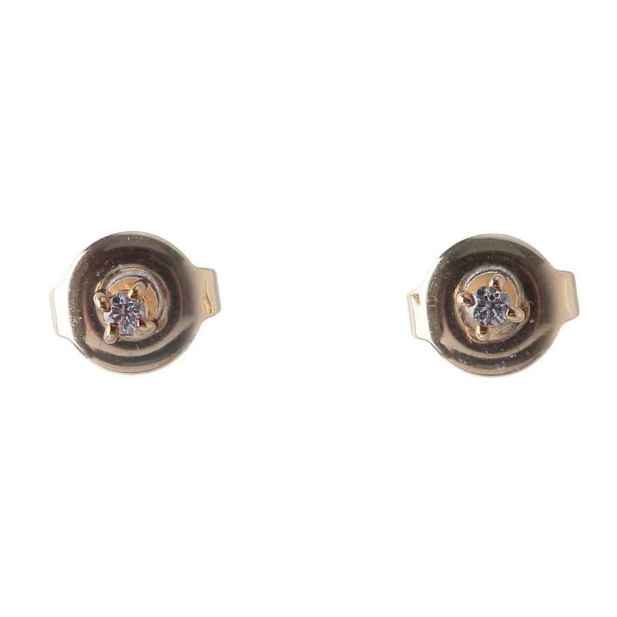 MIKIMOTO（ミキモト） パール ダイヤ ピアス アコヤパール5.3mm K18YG
