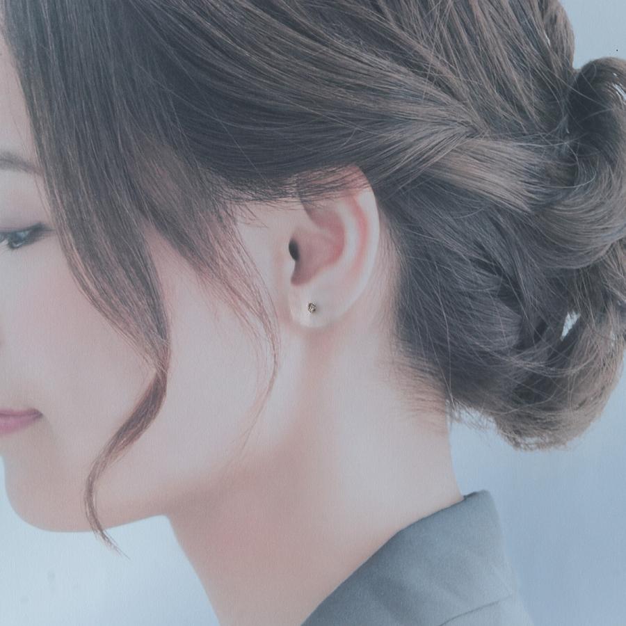 MIKIMOTO（ミキモト） パール ダイヤ ピアス PE-1688PK型 現行モデル