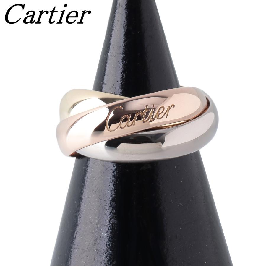 Cartier（カルティエ） トリニティ リング XL #53 750PG/WG/YG スリー
