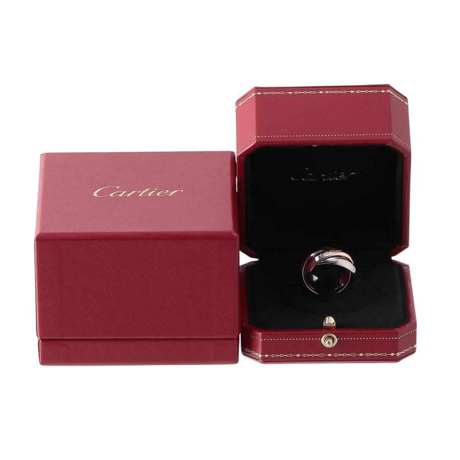 Cartier☆カルティエ　トリニティリング 750YG/WG/PG 53号　箱 Cartier（カルティエ） トリニティ リング XL #53 750PG/WG/YG スリー
