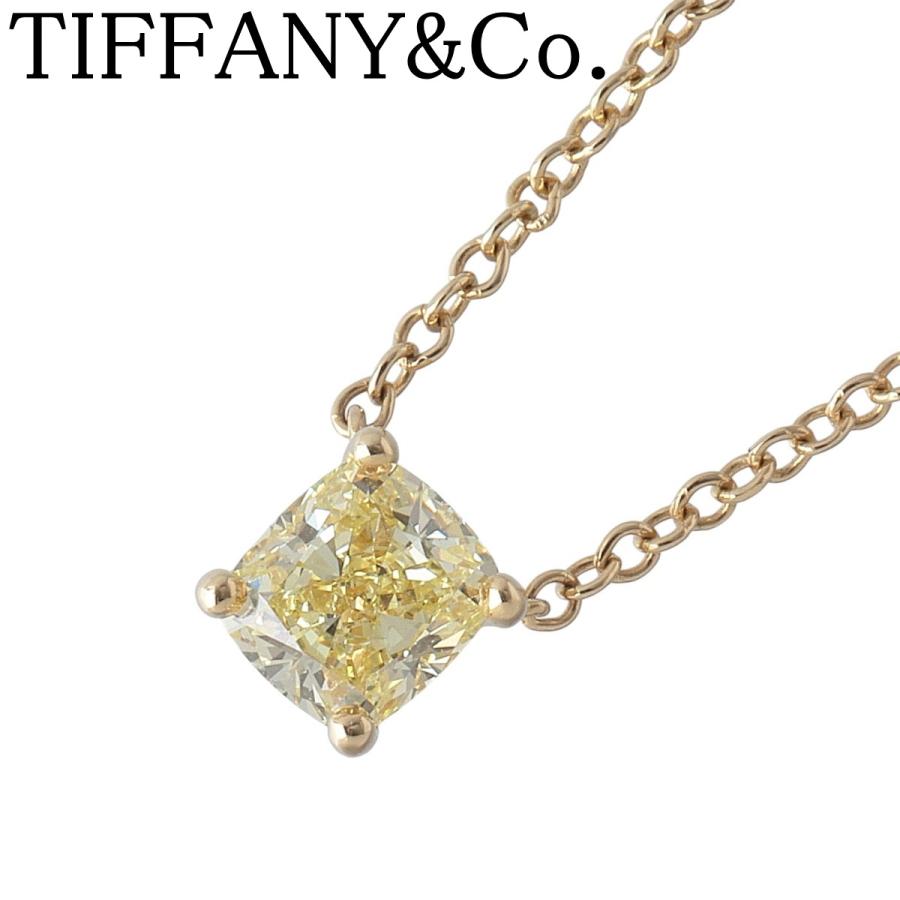 TIFFANY&Co.（ティファニー） ソリティア イエローダイヤ ネックレス