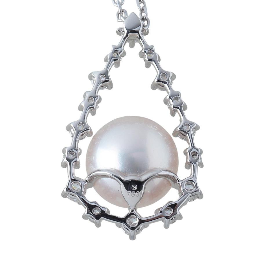 MIKIMOTO（ミキモト） パール ダイヤ ネックレス 125周年記念 パール