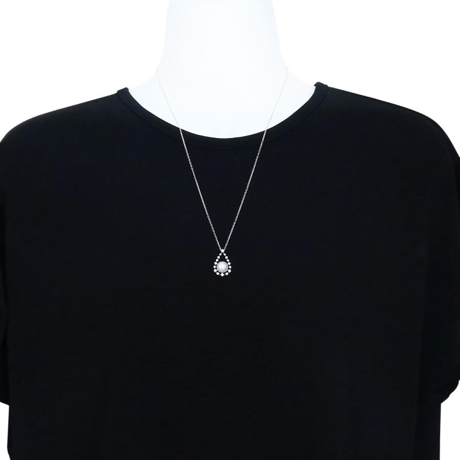 MIKIMOTO（ミキモト） パール ダイヤ ネックレス 125周年記念 パール