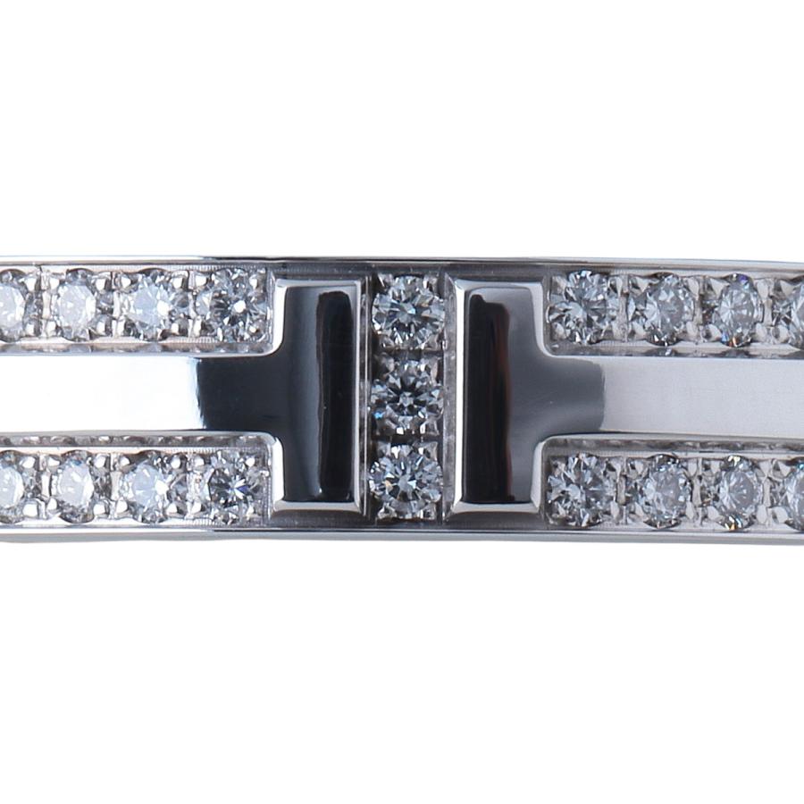 TIFFANY&Co.（ティファニー） ダイヤ リング T TWO ナロー 14号