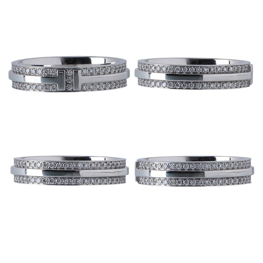 TIFFANY&Co.（ティファニー） ダイヤ リング T TWO ナロー 14号