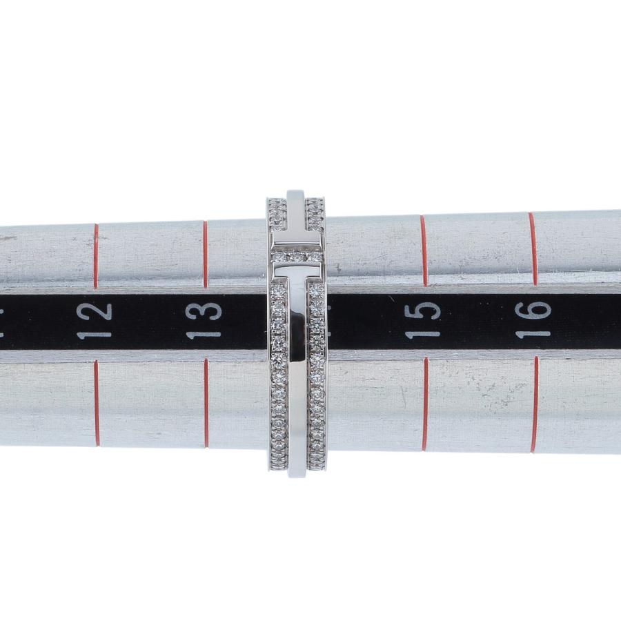 TIFFANY&Co.（ティファニー） ダイヤ リング T TWO ナロー 14号