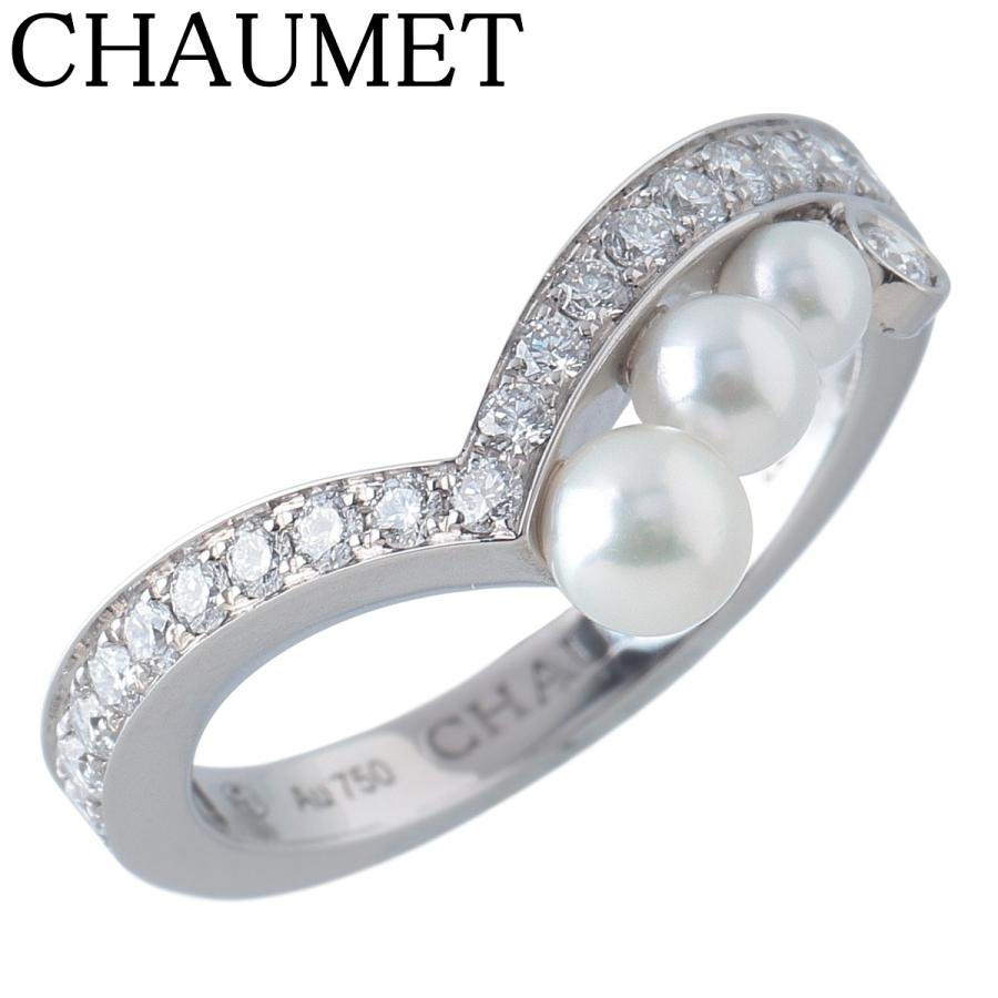 CHAUMET（ショーメ） ジョゼフィーヌ エグレット ダイヤ パール リング
