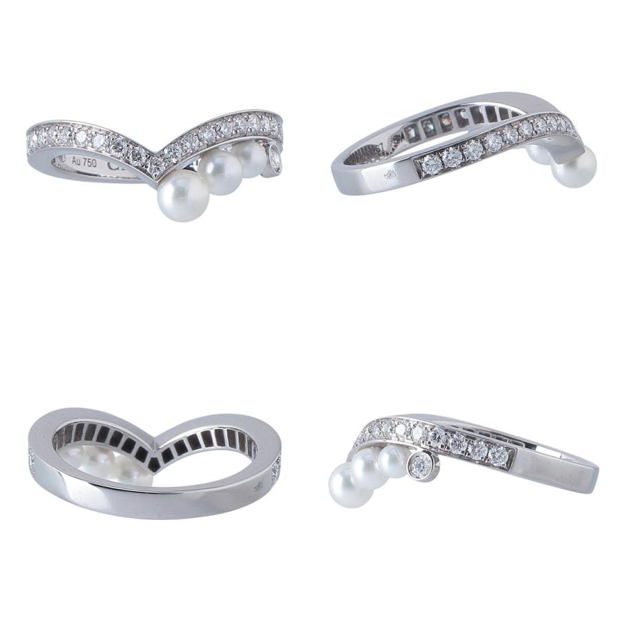 CHAUMET（ショーメ） ジョゼフィーヌ エグレット ダイヤ パール リング