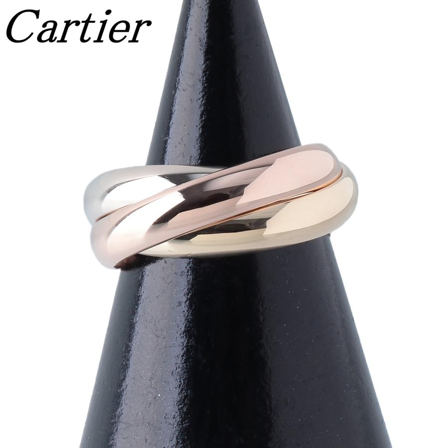Cartier（カルティエ） トリニティ リング #54 幅約3.9mm 750PG/WG/YG
