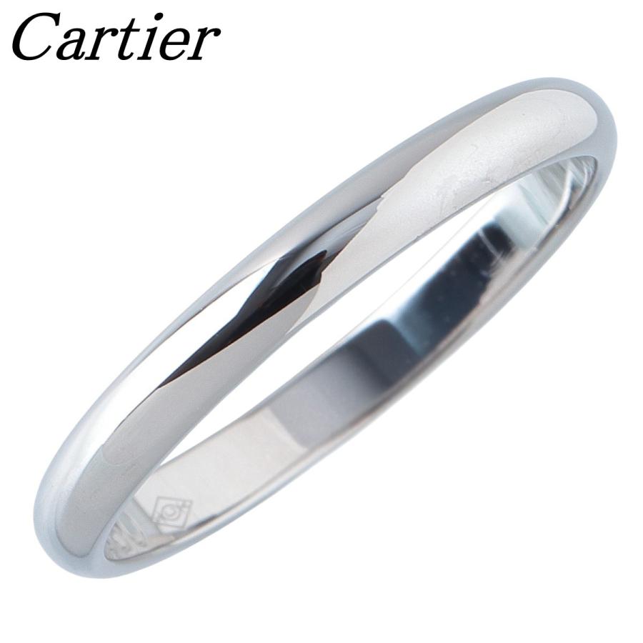Cartier（カルティエ） 1895 ウェディング リング #54 幅2.5mm Pt950