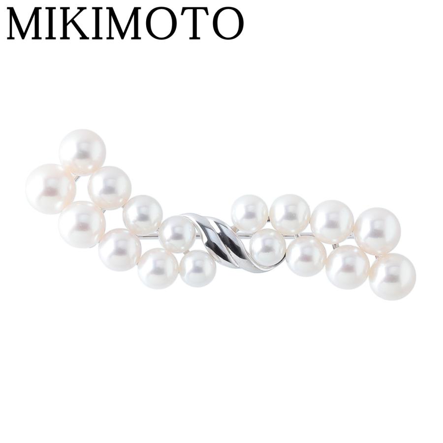 MIKIMOTO（ミキモト） パール ブローチ PB-1346U型 アコヤパール5.5mm