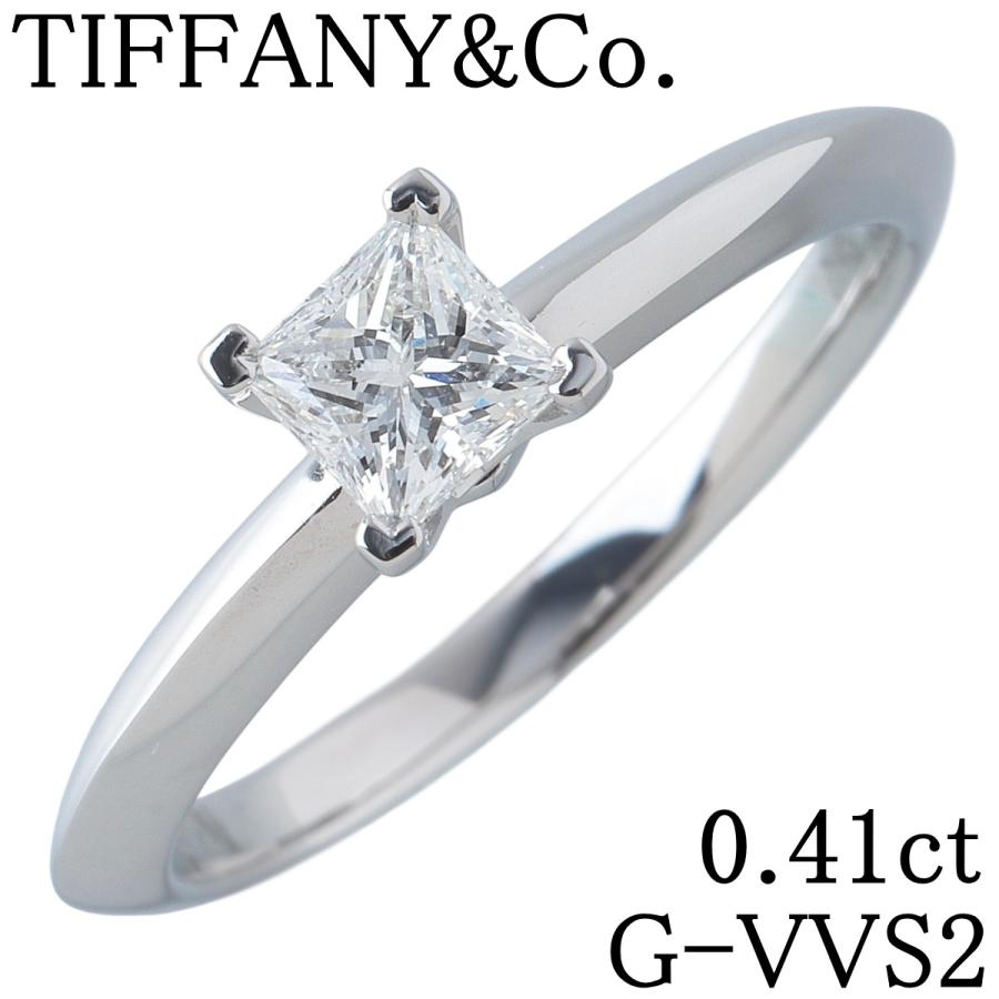 TIFFANY&Co.（ティファニー） ダイヤ リング ソリティア 0.41ct G-VVS2