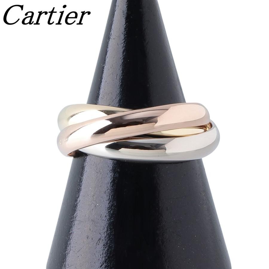 Cartier（カルティエ） トリニティ リング #59 幅約4.0mm 750PG/WG/YG
