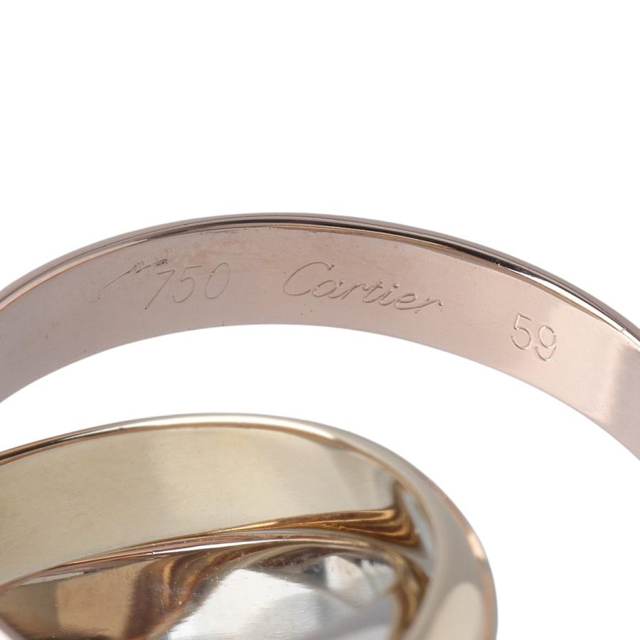 Cartier（カルティエ） トリニティ リング #59 幅約4.0mm 750PG/WG/YG