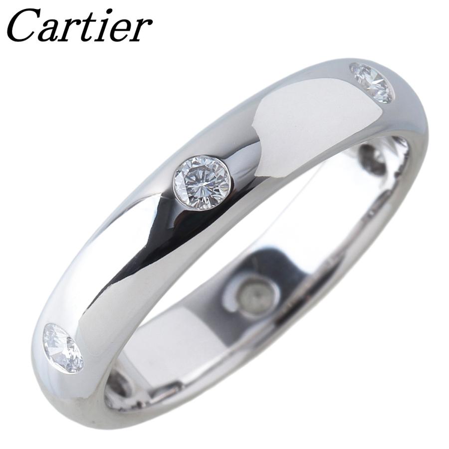 Cartier（カルティエ） ダイヤ リング ステラ #51 6PD 750WG 新品