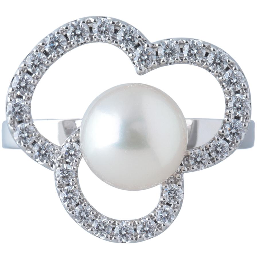 TASAKI（タサキ） チャンツ パール ダイヤ リング 現行モデル アコヤ