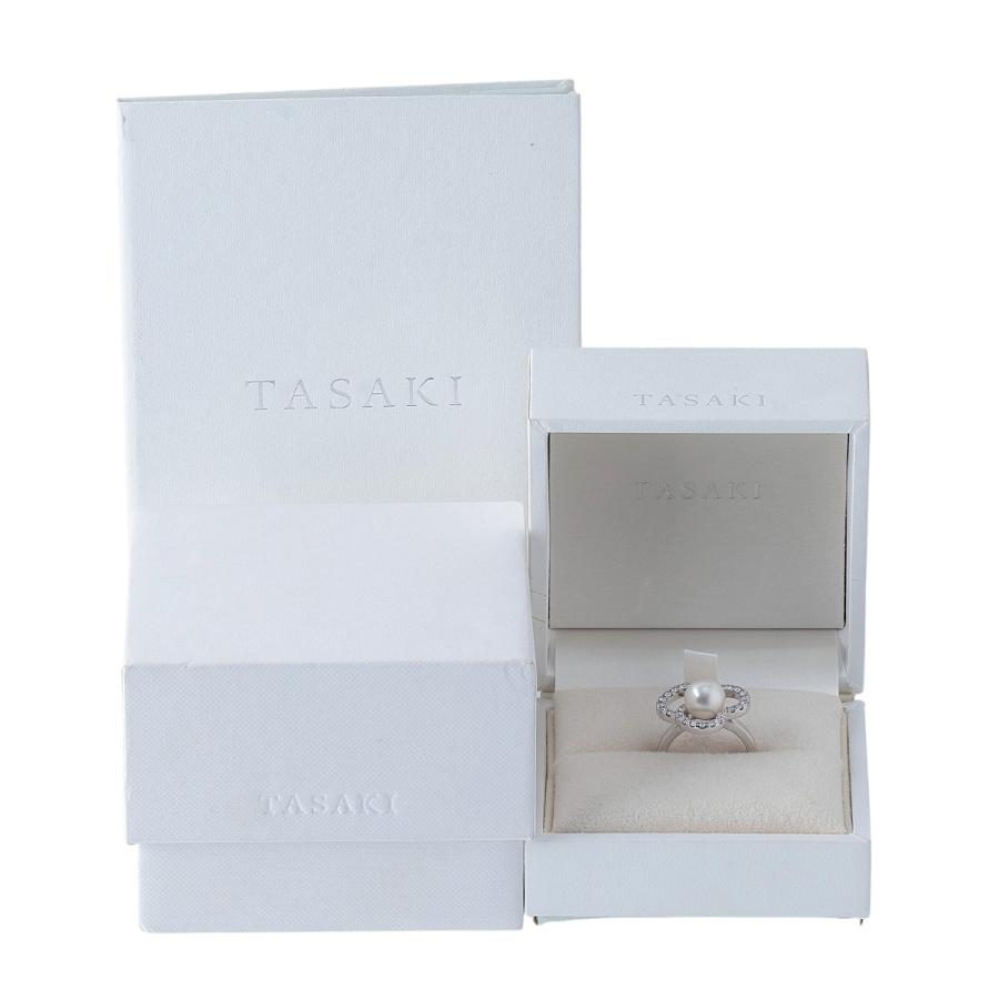 TASAKI（タサキ） チャンツ パール ダイヤ リング 現行モデル アコヤ