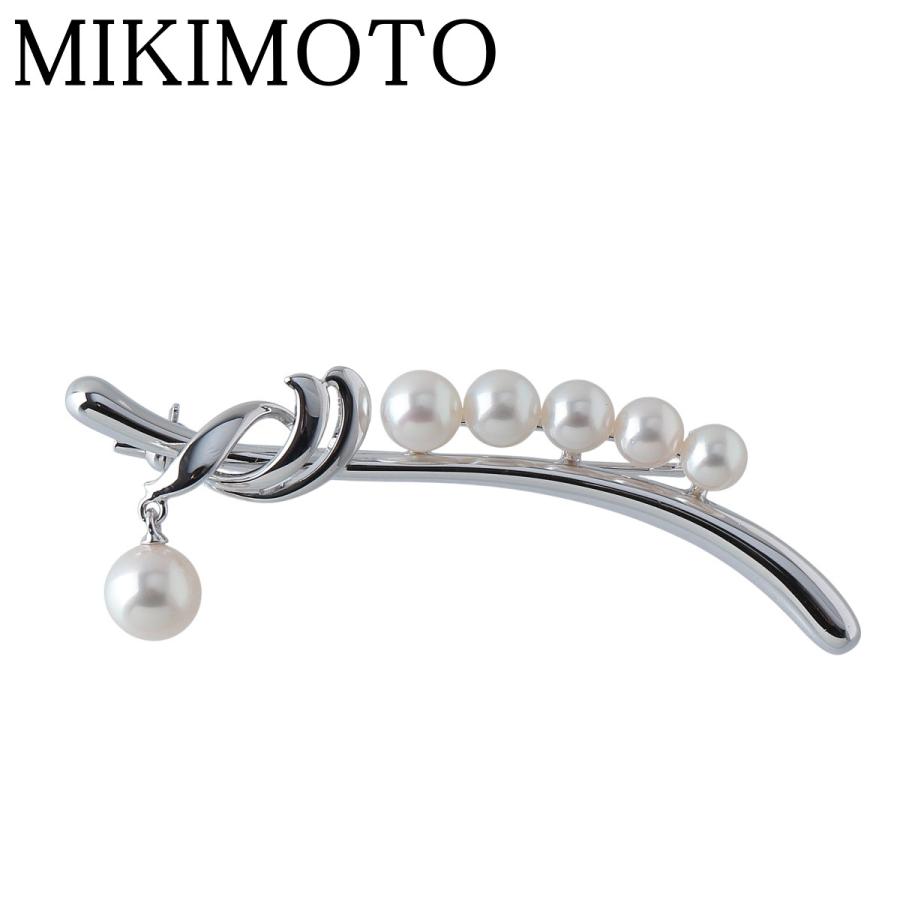 MIKIMOTO（ミキモト） パール ブローチ シルバー アコヤパール4.5mm