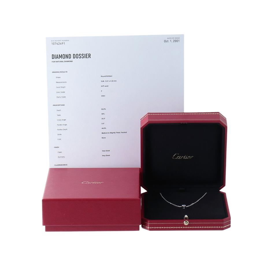 Cartier（カルティエ） ラブサポート ソリテール ダイヤ ネックレス