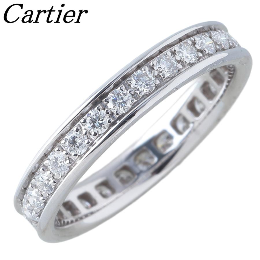 Cartierカルティエ　ダイヤモンド Cartier（カルティエ） ダイヤ リング フルエタニティ #48 幅3.3mm