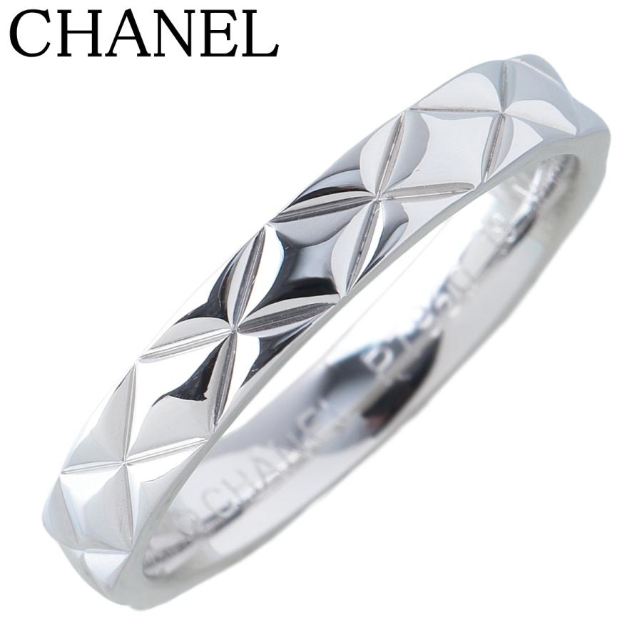 CHANEL（シャネル） マトラッセ リング ミディアム #55 幅3.3mm PT950