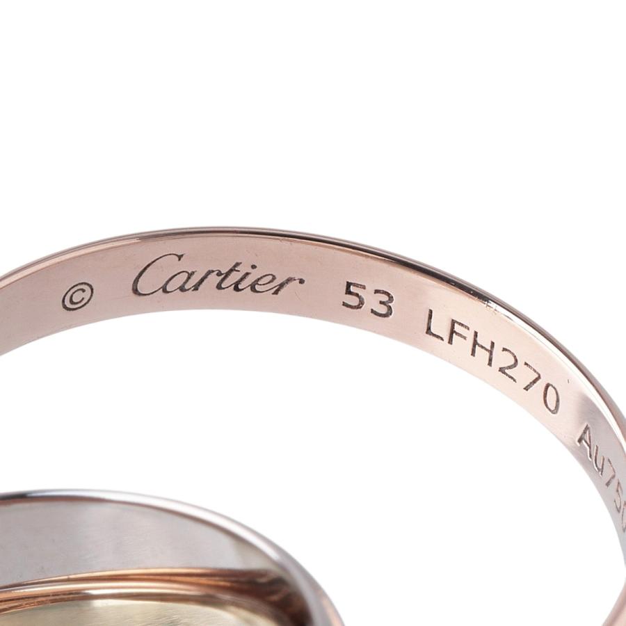 Cartier（カルティエ） トリニティ リング SM #53 Au750PG/WG/YG