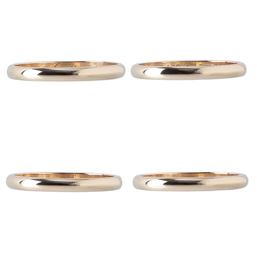 Cartier（カルティエ） 1895 ウェディング リング #54 幅2.3mm Au750YG